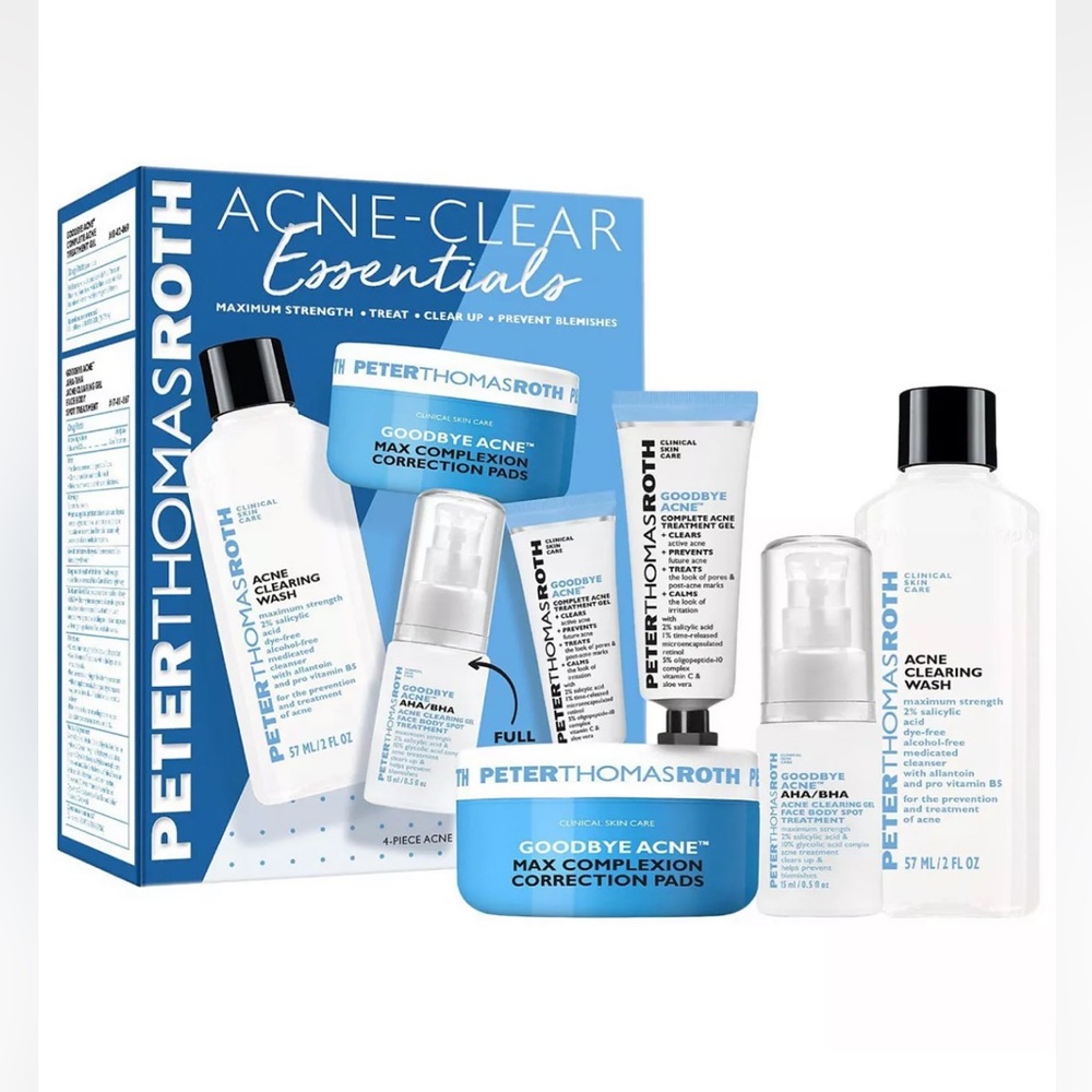 Peter Thomas Roth Acne-Clear Essentials 4-Piece Acne Kit